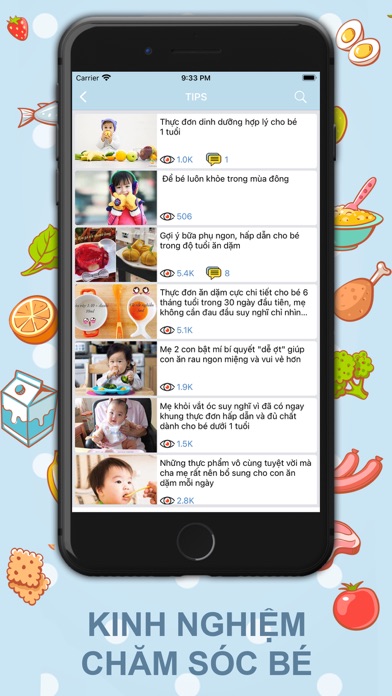 Ăn Dặm Cho Bé Screenshot