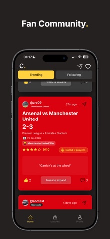 Clutch - Football Community screenshot