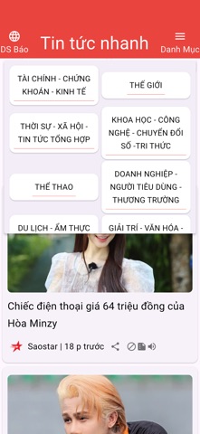 Tin Nhanh 15 phút screenshot