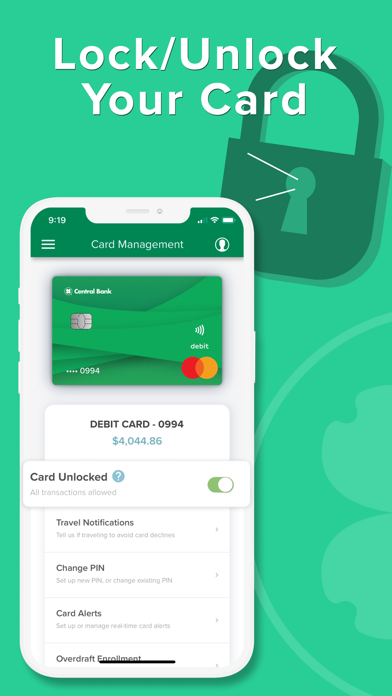 Central Bank - Mobile Screenshot