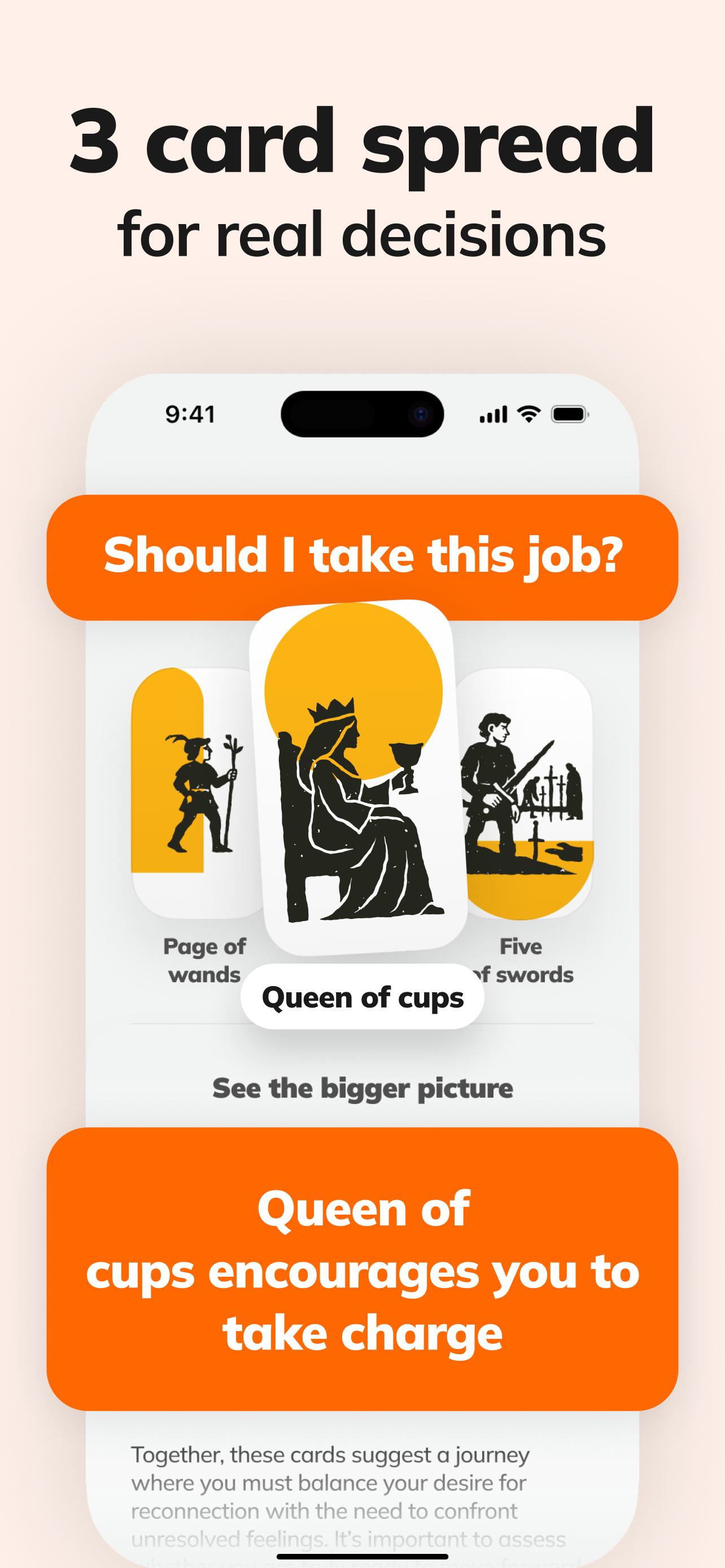 Tarot Card Reading App - Clir screenshot 3