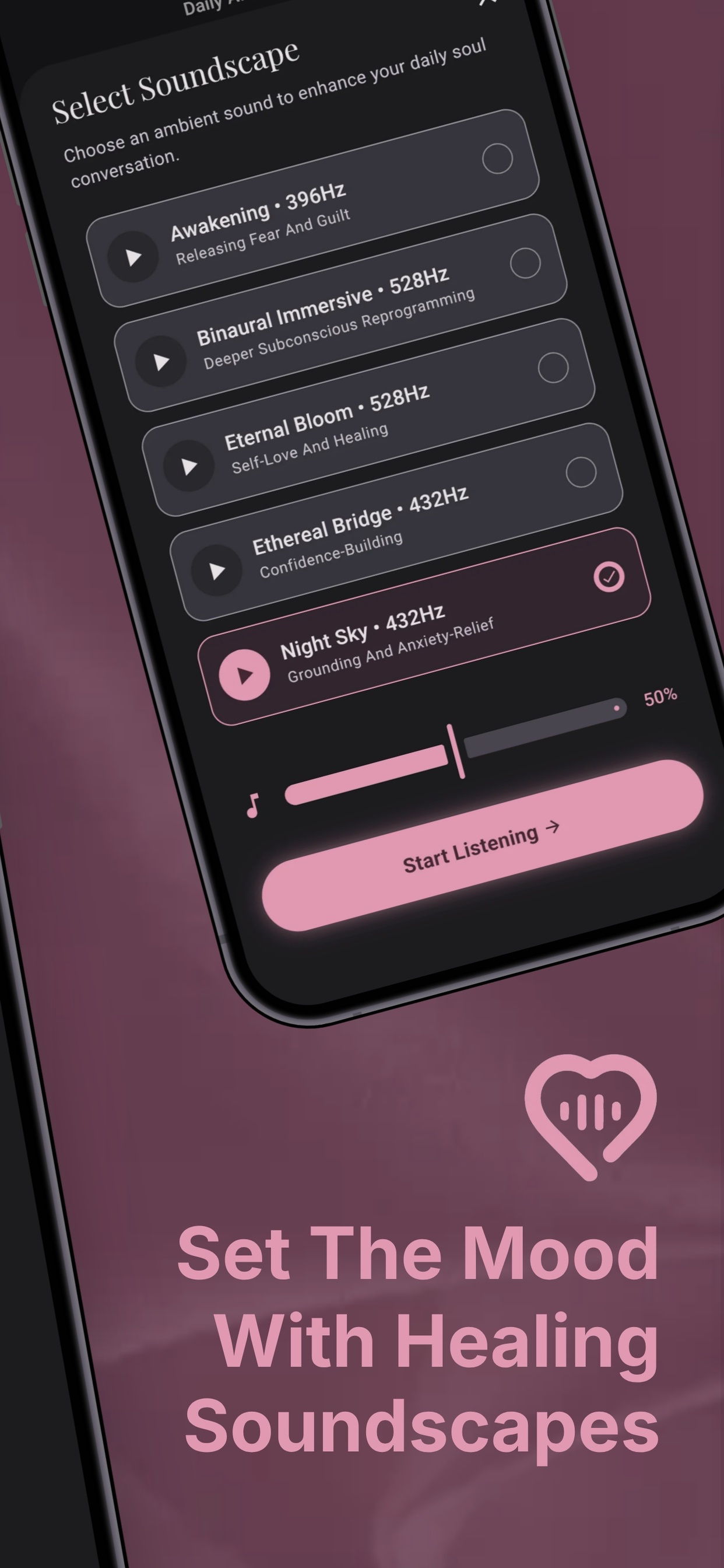 SoulSpeak: Audio Affirmations screenshot 5