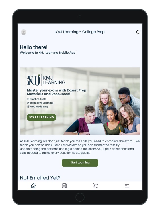 KMJ Learning College Exam Prep screenshot-3