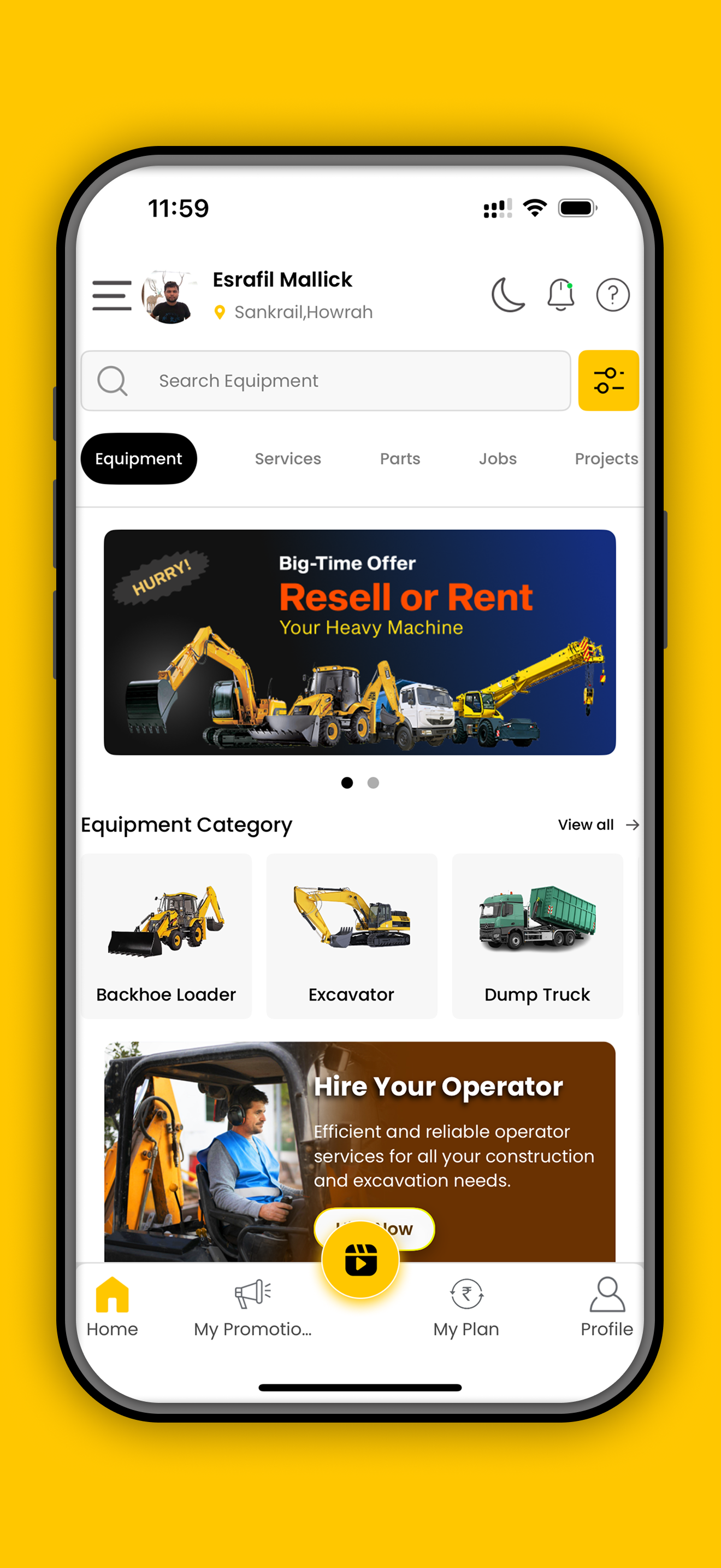 Heavy Machinery Care