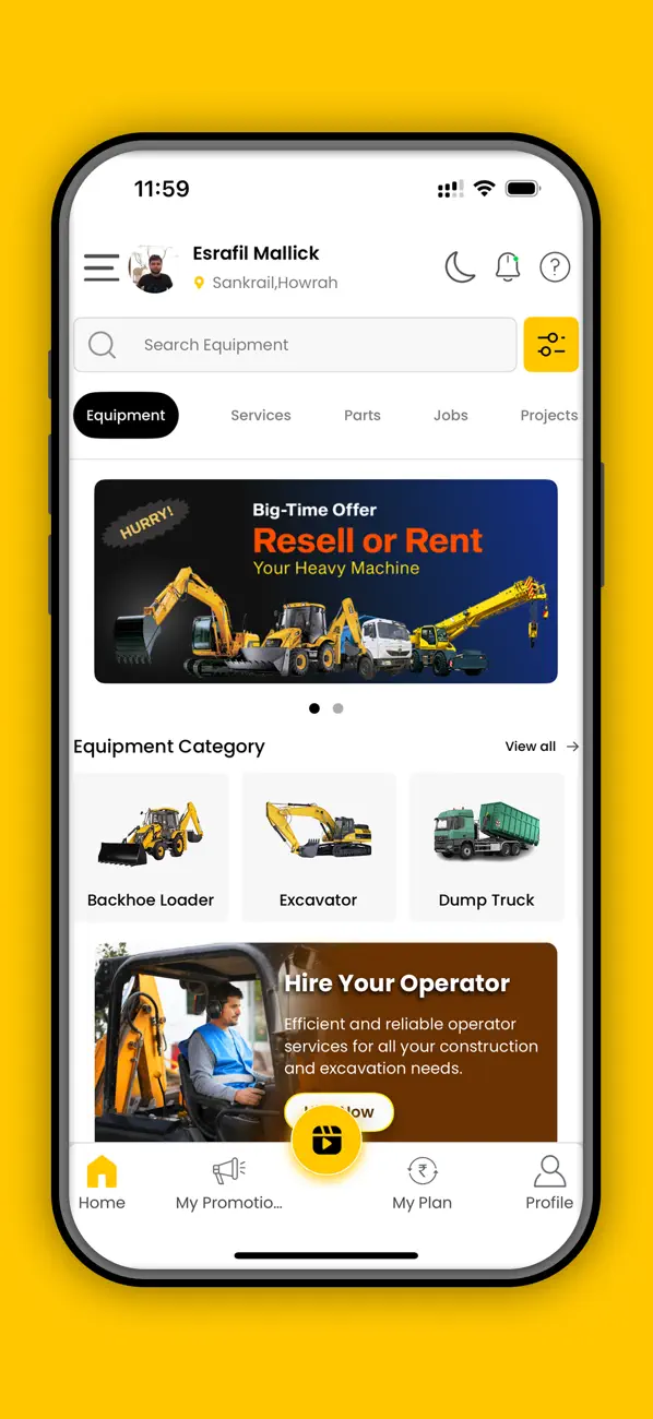 Screenshot #1 pour Heavy Machinery Care