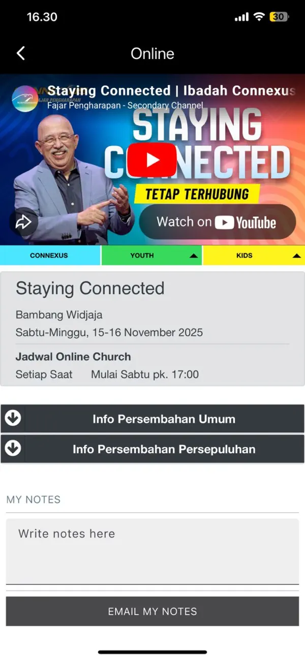 Screenshot #2 pour GKPB Fajar Pengharapan