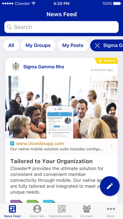Screenshot 1 of SGRHO App