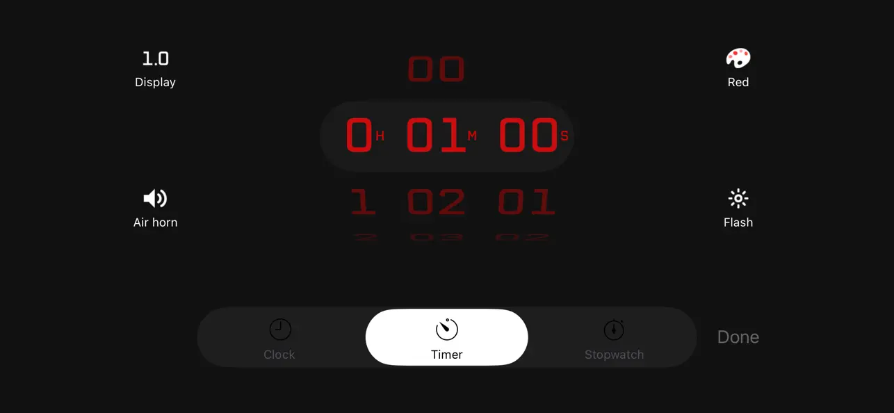 #2. Countdown: Big Timer & Clock (iOS) Ved: BitBit Apps