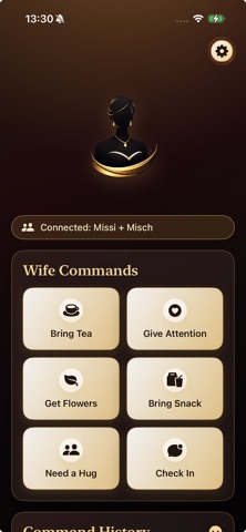 Husband remote screenshot