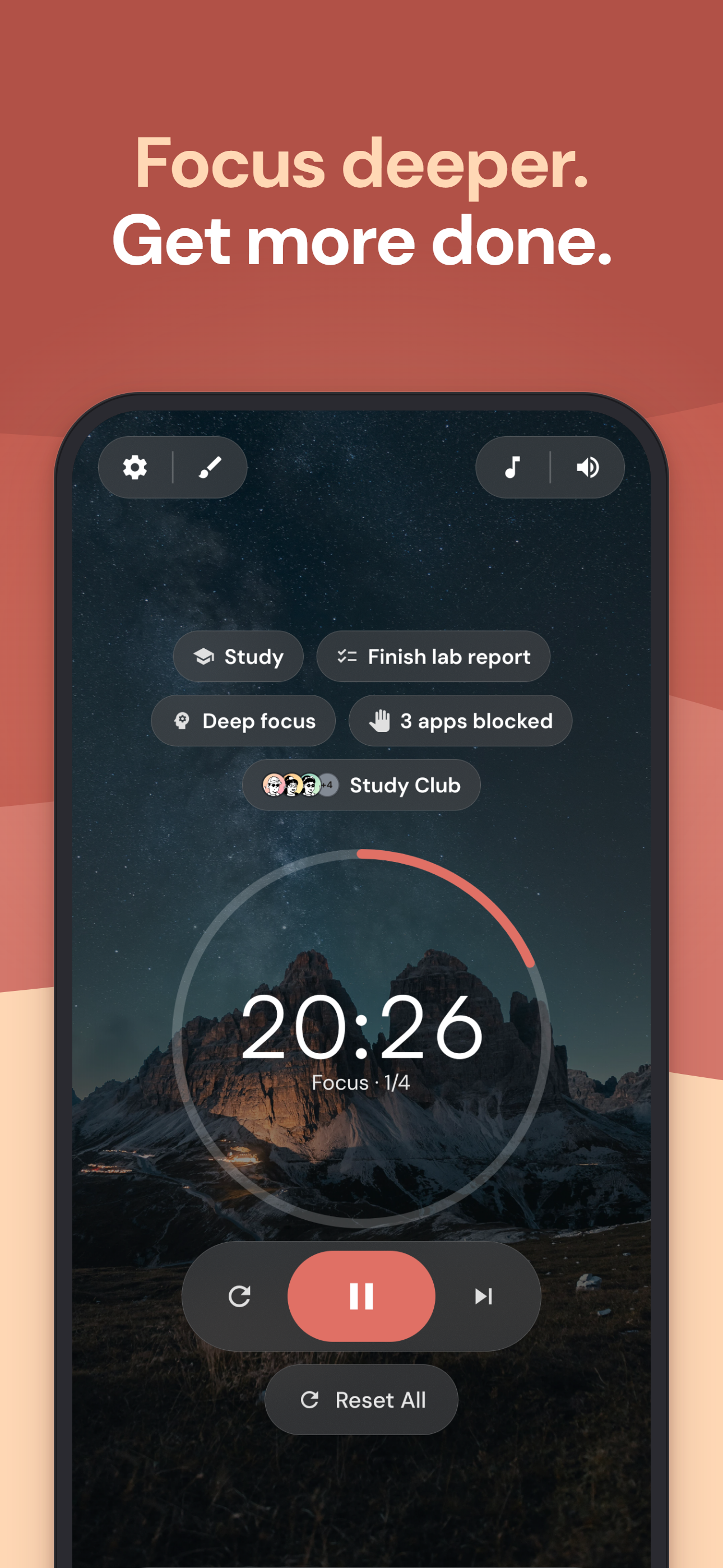 Kaizen: Focus & Study Timer