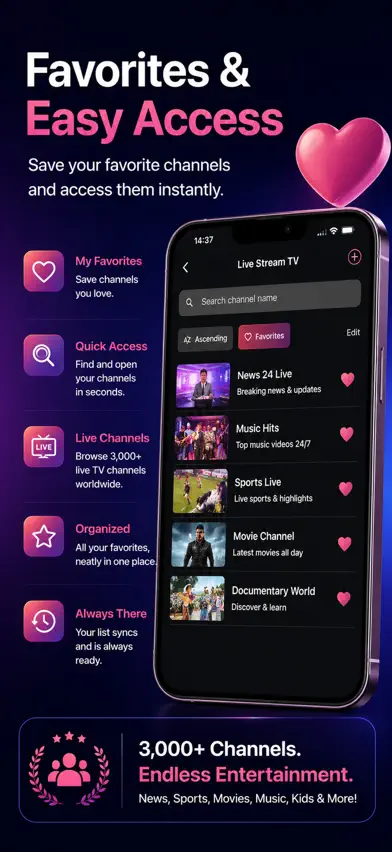 Live Stream TV - Global TV screenshot 3