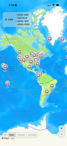 PlaneRange screenshot