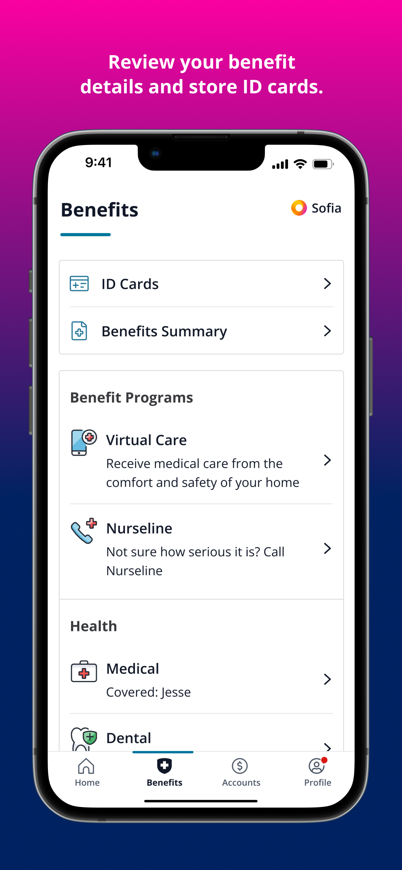 MyChoice Benefits screenshot 2