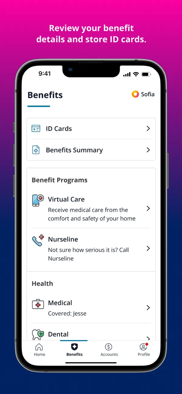 Screenshot #2 pour MyChoice Benefits