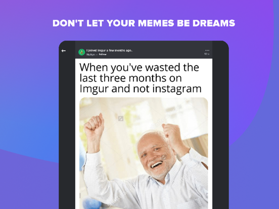 Imgur: Funny Memes & GIF Maker iPad app afbeelding 5