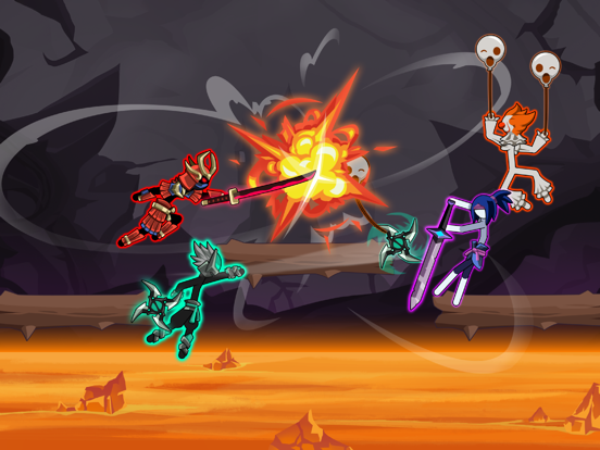 Stickfight Duelist iPad app afbeelding 6