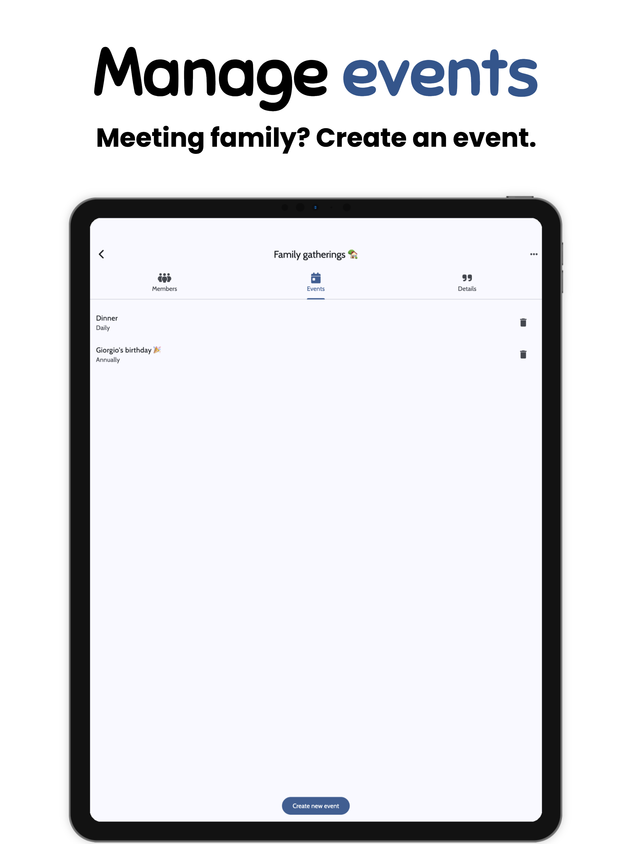 Shared Calendar & Events. GRUP screenshot 10