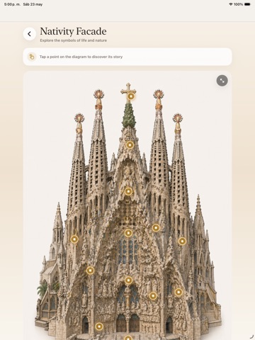 Sagrada Familia Visitor Guide iPad screenshot