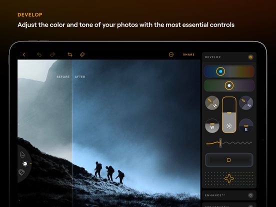 Luminar Mobile AI Photo Editor iPad screenshot 7 - Photo & Video app