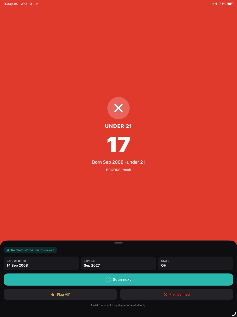 iPad screenshot