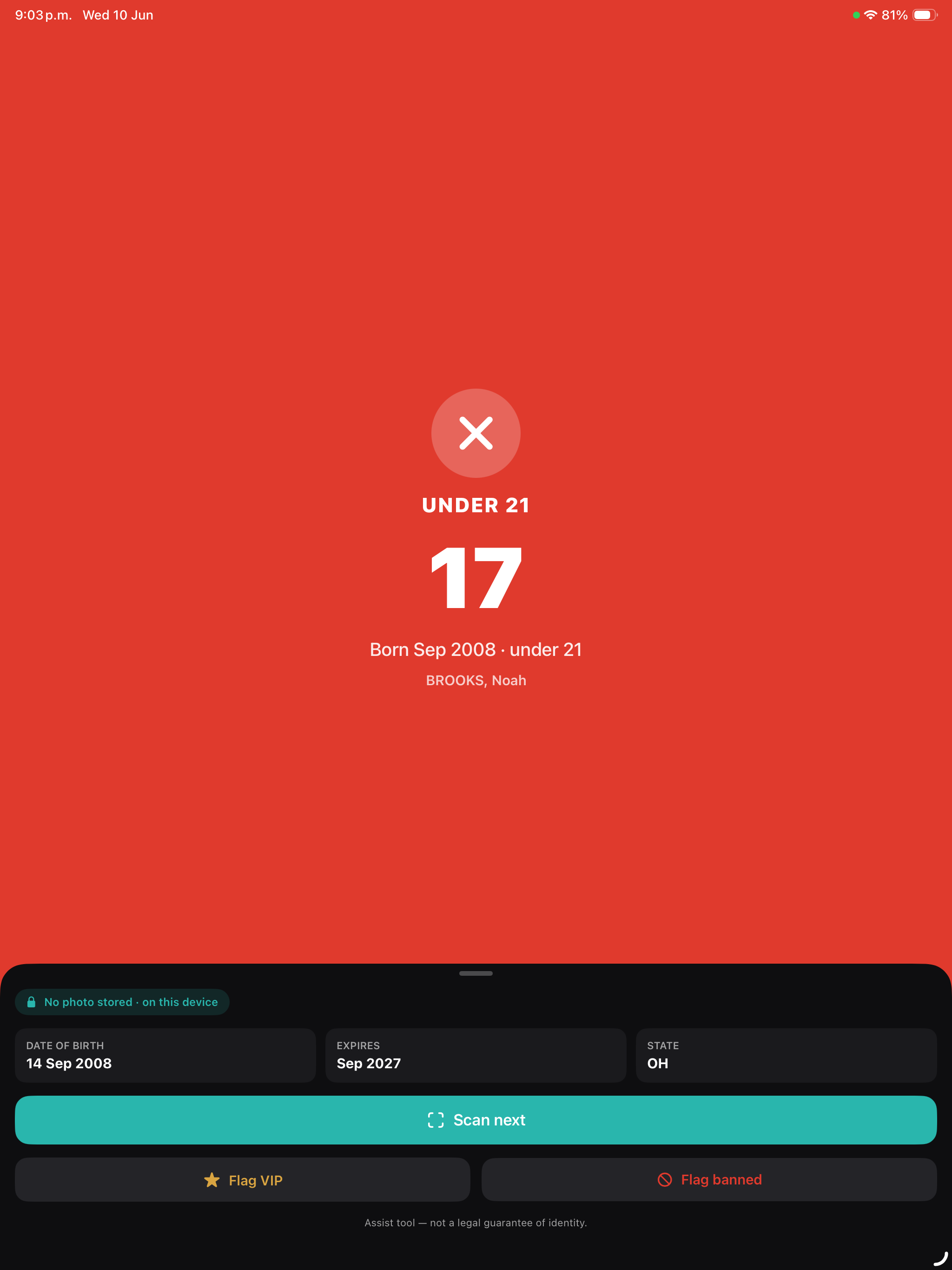 Verigate — ID Scanner & Age screenshot 12