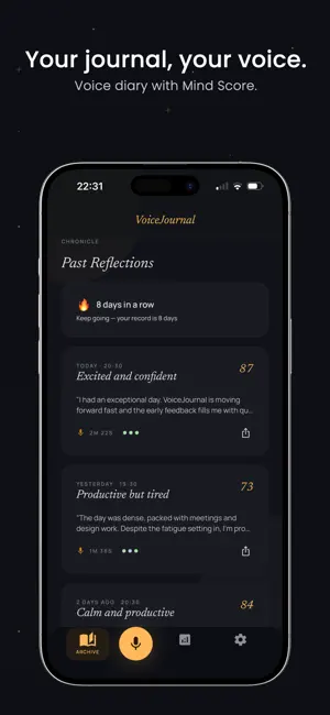 VoiceJournal: AI Mood Diary screenshot 4
