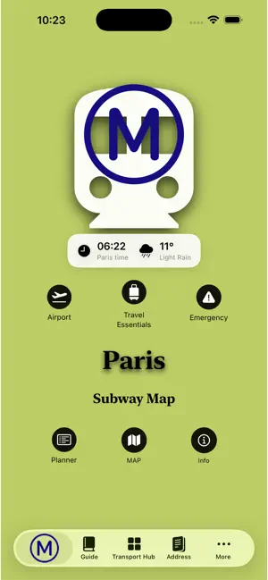Paris Subway Map screenshot 1