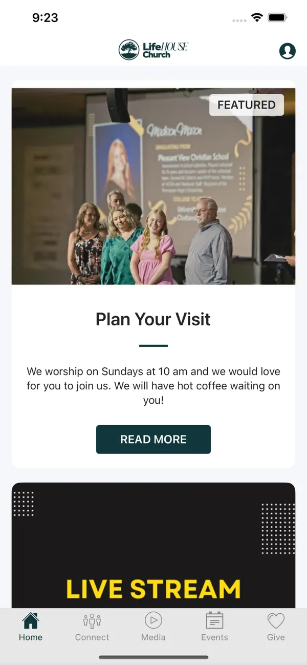 Screenshot #1 pour Lifehouse Fellowship Church