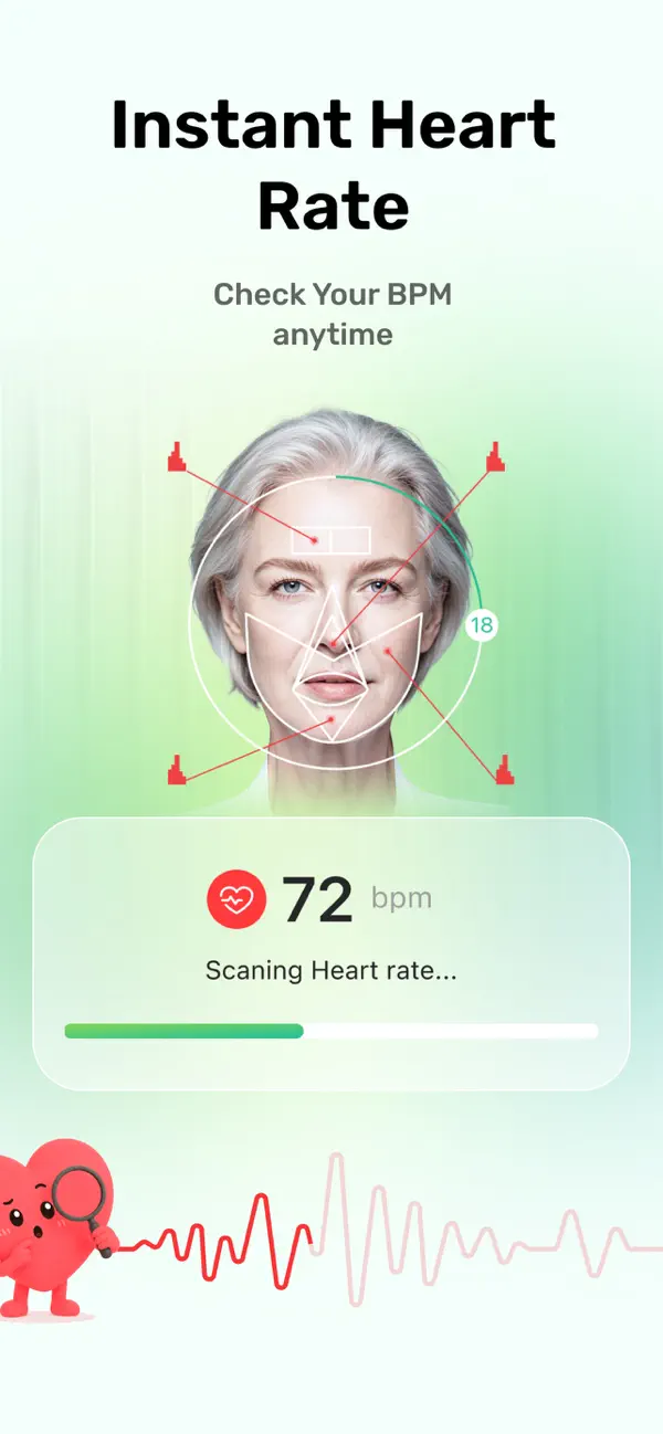 Screenshot #3 pour Blood Pressure app: Heart Rate