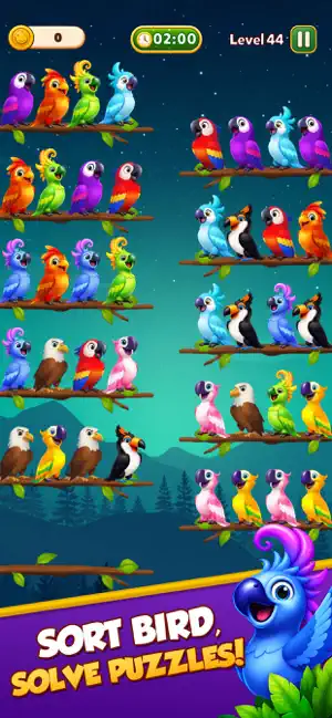 Bird Sorting Mania screenshot 1