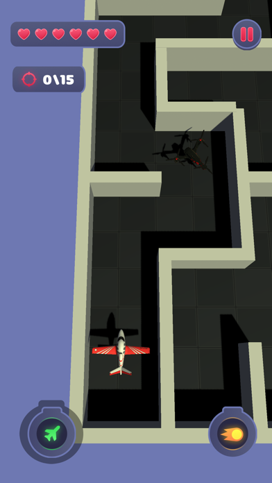 Maze Pilot Fighter Screenshot