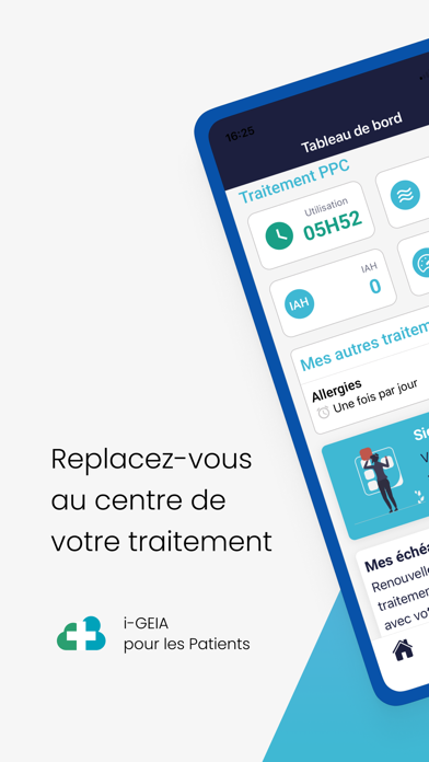 iGEIA Patients Screenshot