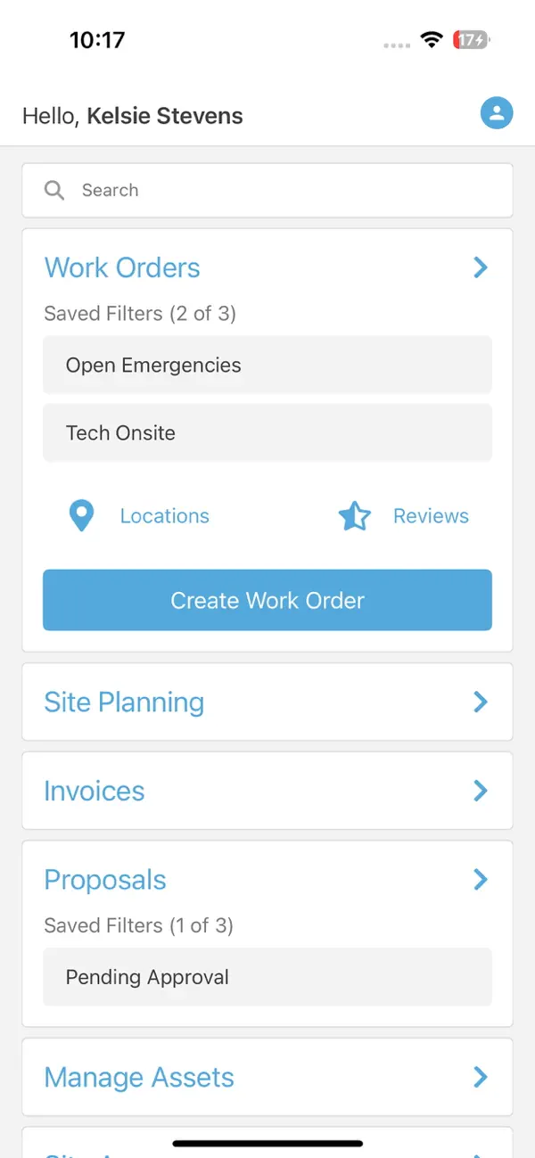Screenshot #1 pour ServiceChannel