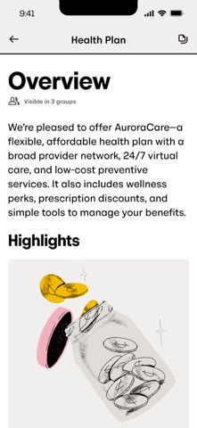 Pendant: Benefits Guide Screenshot 3 of 4