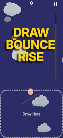 Ink Bounce - Draw 'n' Climb screenshot 1