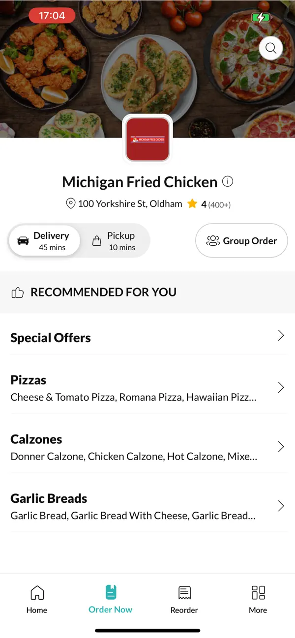 Screenshot #2 pour Michigan Fried Chicken