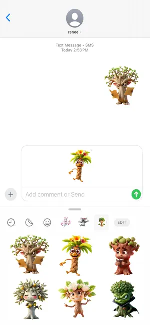 Enchanted Tree Stickers screenshot 4