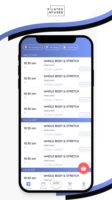 Pilates Infused Screenshot