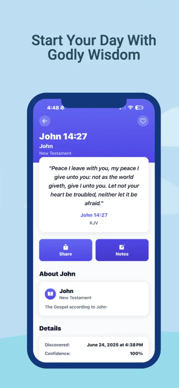 #1. Bible App - Reader & Verses (iOS) Ved: Bryan Ellis