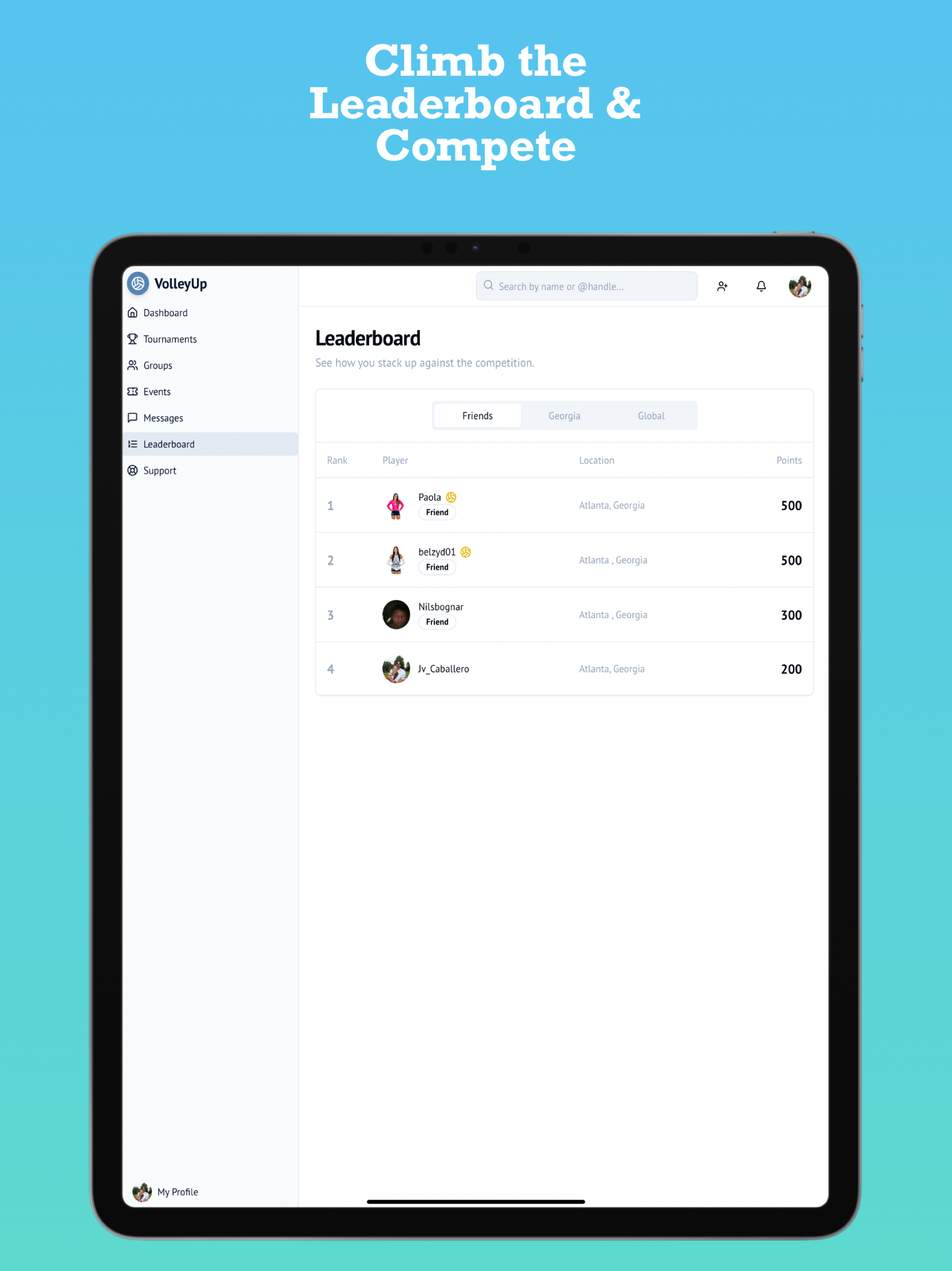 MyVolleyHub