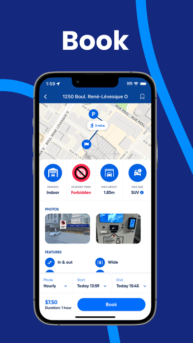 clicknpark iPhone screenshot 1 - Travel app