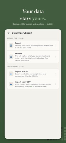 StreqaPro: Daily Habit Tracker screenshot
