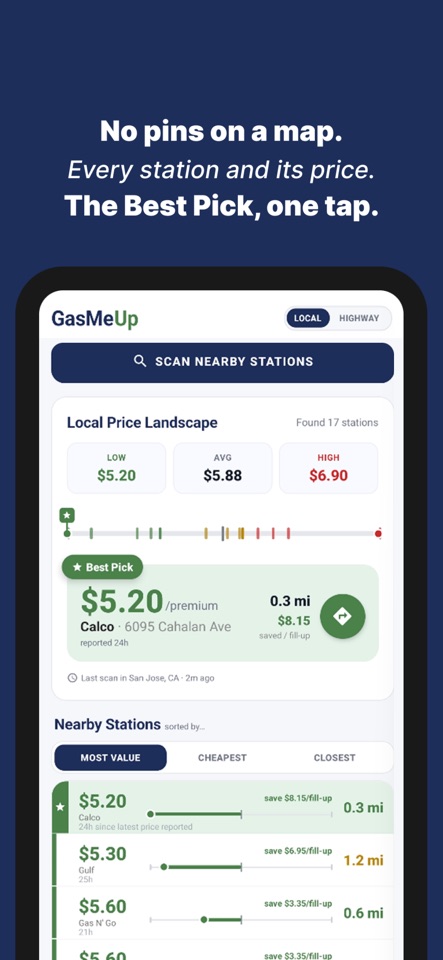 GasMeUp: Find Cheap Gas screenshot 2