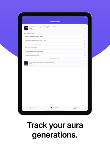 Max Aura - DM Reply Helper iPad screenshot