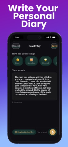 VoiceScribe: Diary & Notes Screenshot 4 of 6