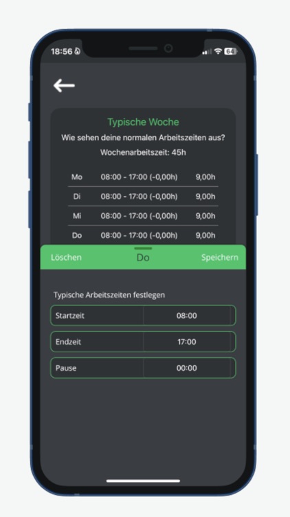 Arbeitszeiterfassung - DAZE