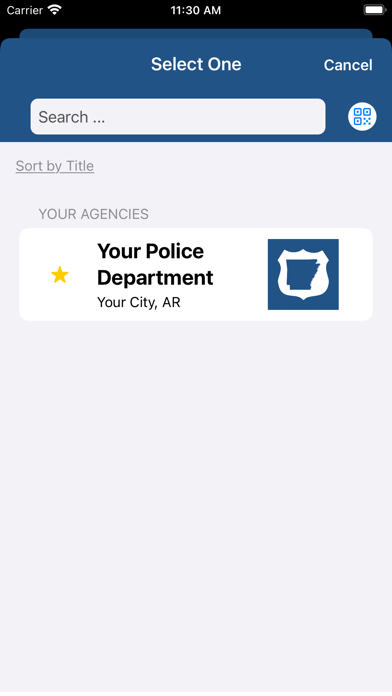 Arkansas Police Connect Screenshot