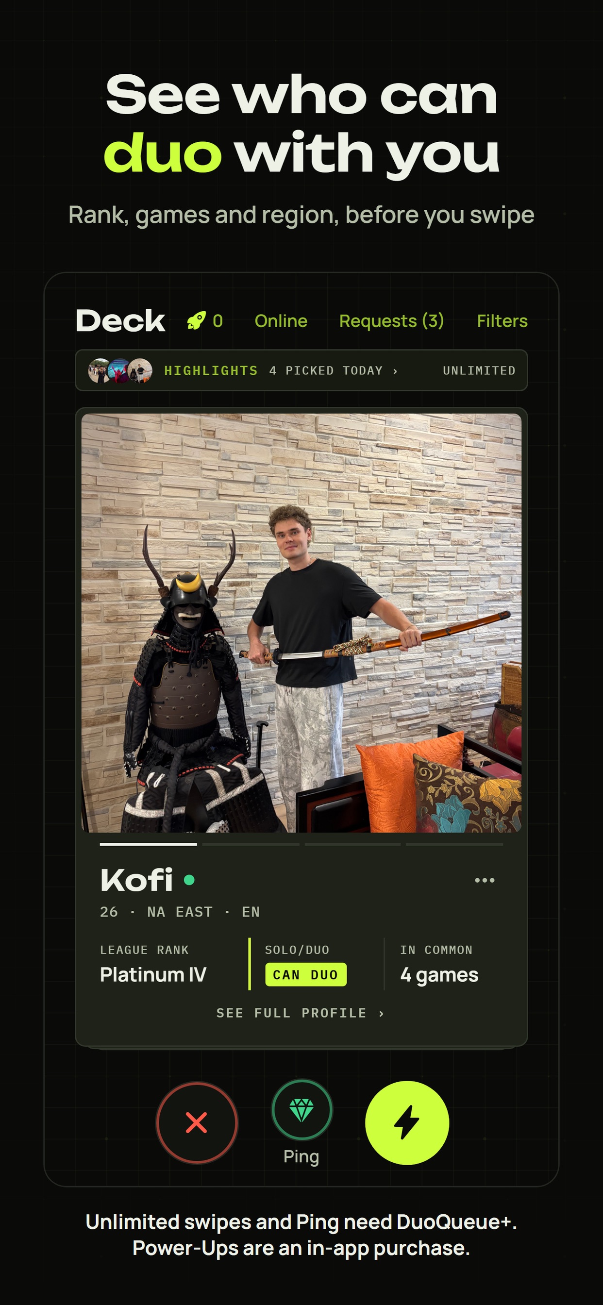 Screenshot 1 of DuoQueue