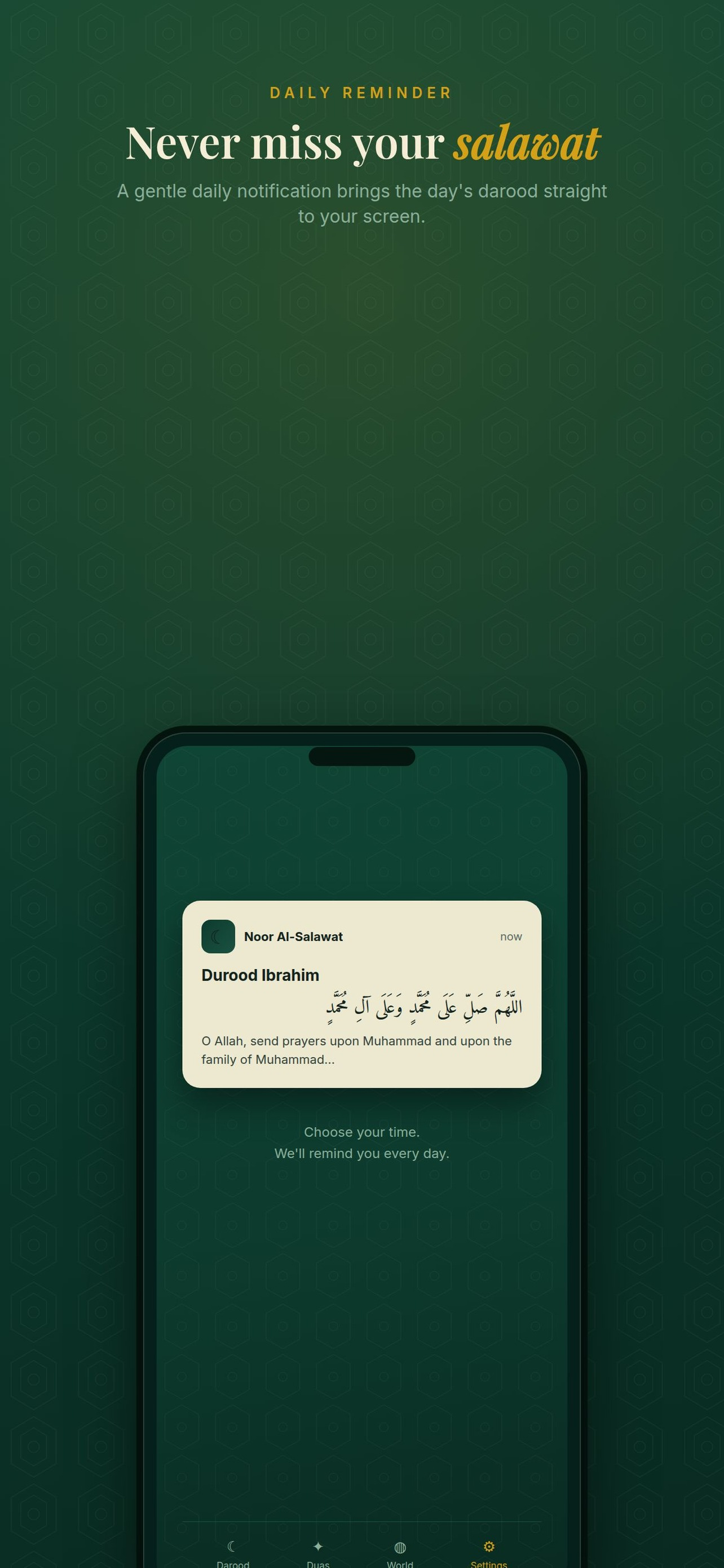 Noor Al-Salawat screenshot 4