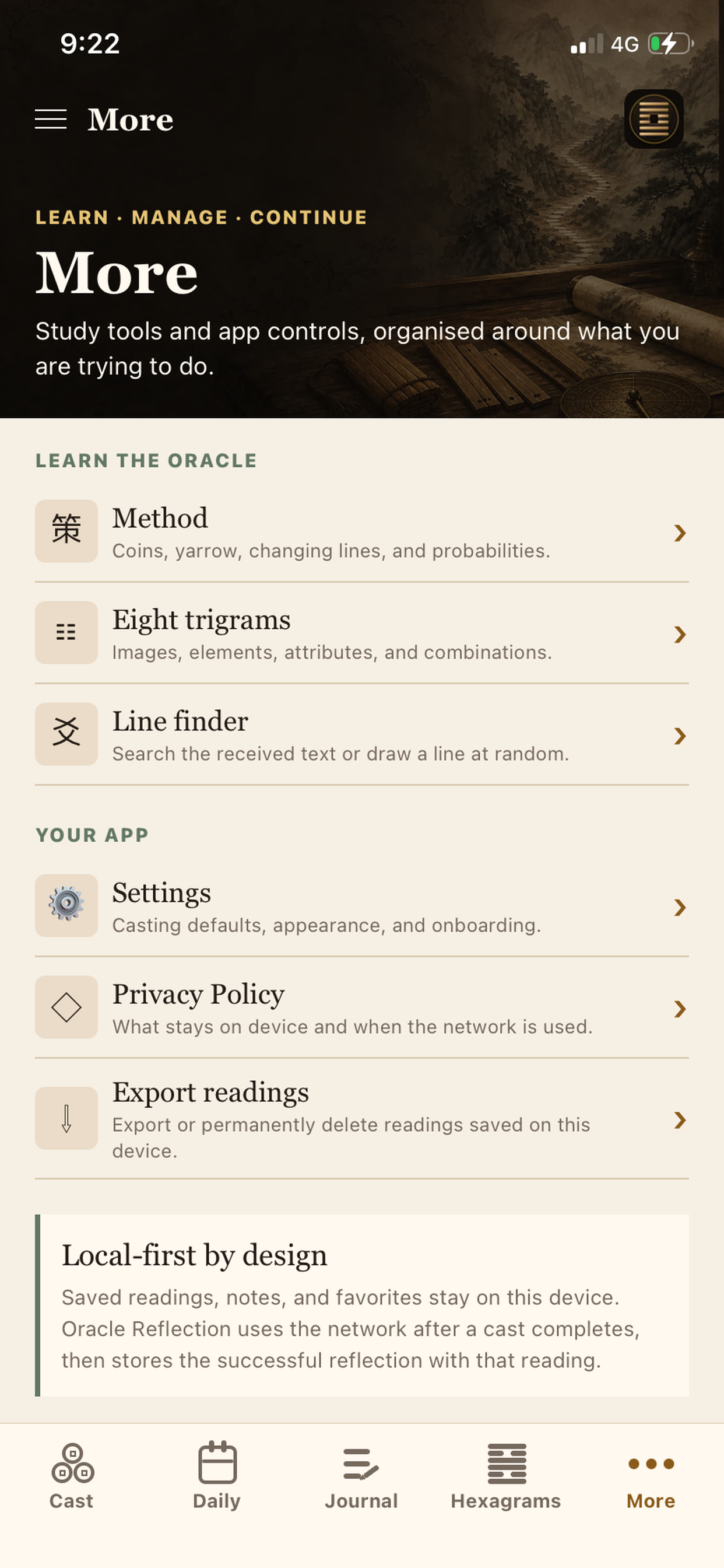 I Ching Oracle Space screenshot 9